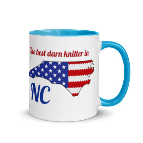 The Best Darn Knitter in NC mug